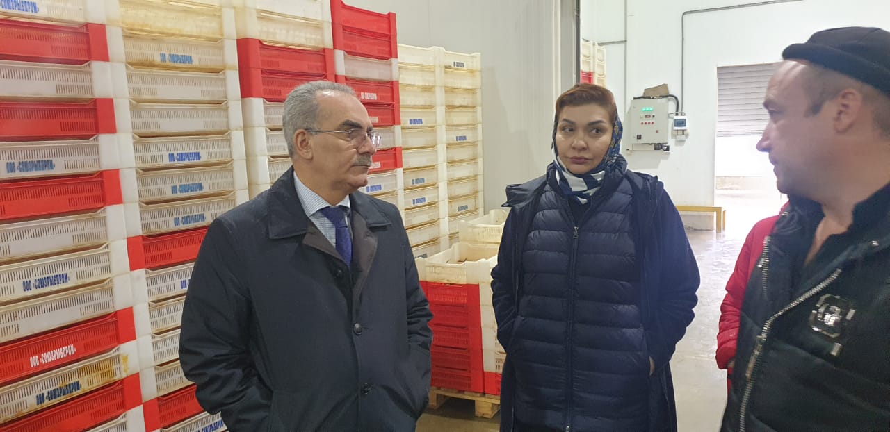 Нариман Абдулмуталибов ознакомился с работой рыбного предприятия ООО «Союзрыбпром»